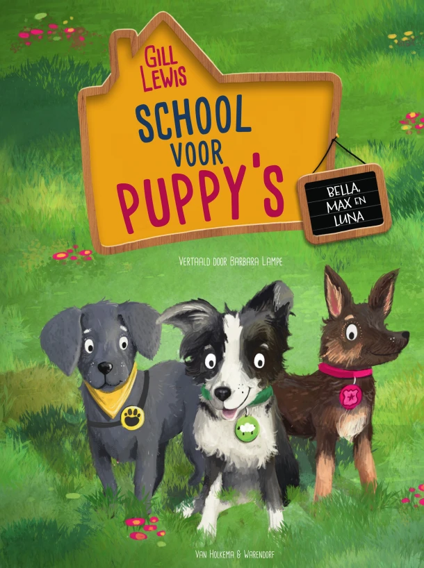 School voor puppy's – Gill Lewis – boek cover