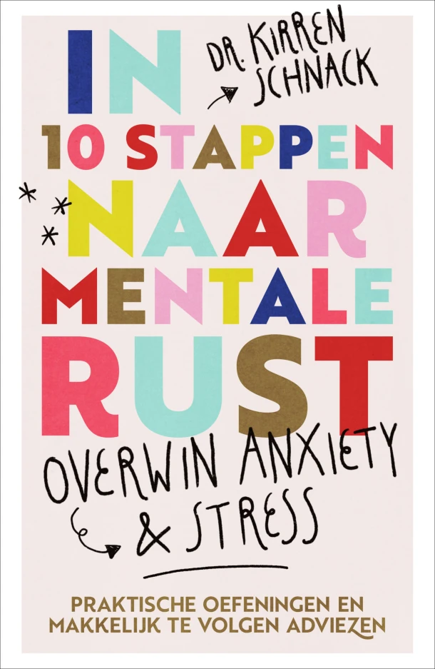 In 10 stappen naar mentale rust – Kirren Schnack – boek cover