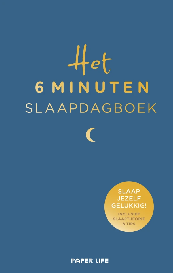 Het 6 minuten slaapdagboek – Dominik Spenst – boek cover