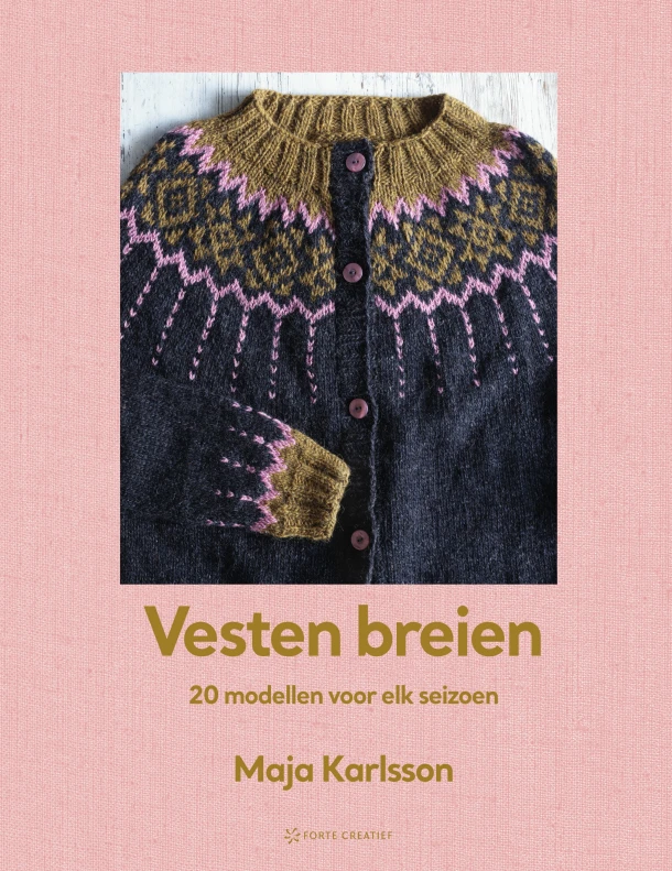 Vesten breien – Maja Karlsson – boek cover