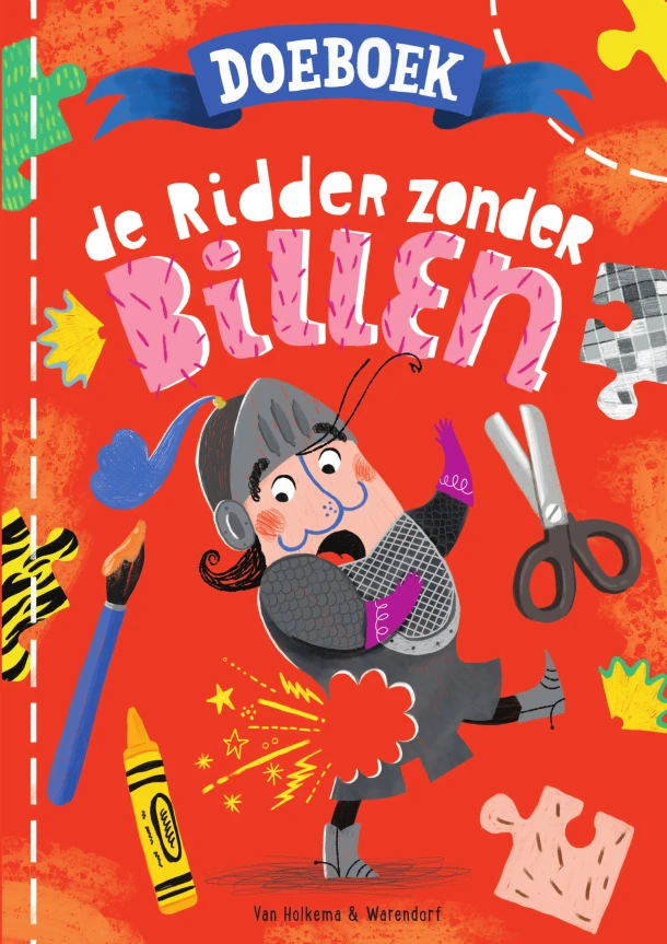 De ridder zonder billen doeboek – Levina van Teunenbroek – boek cover
