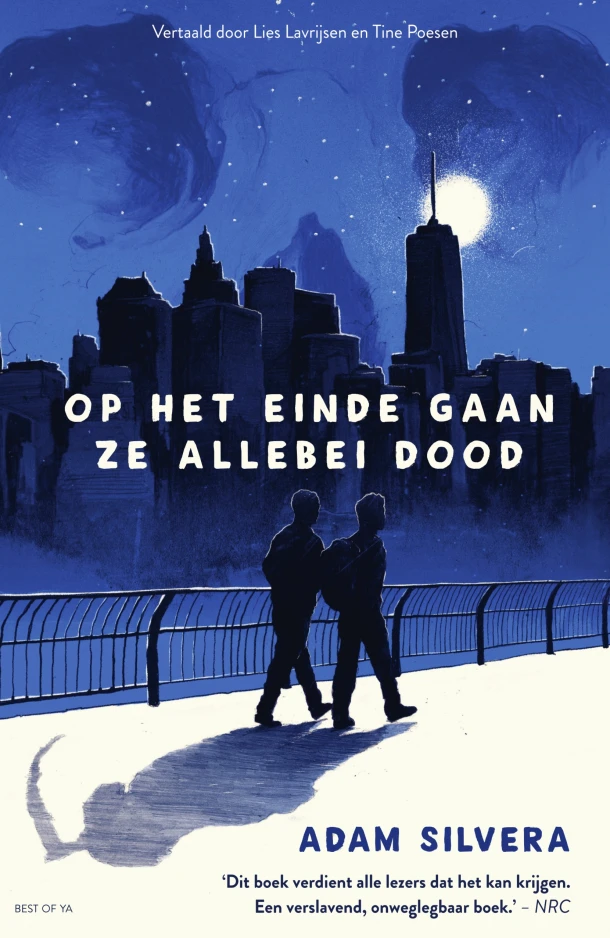 Op het einde gaan ze allebei dood – Adam Silvera – boek cover