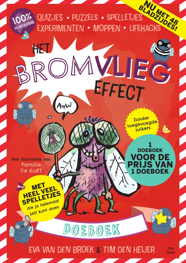 Het bromvliegeffect doeboek – Eva van den Broek – boek cover