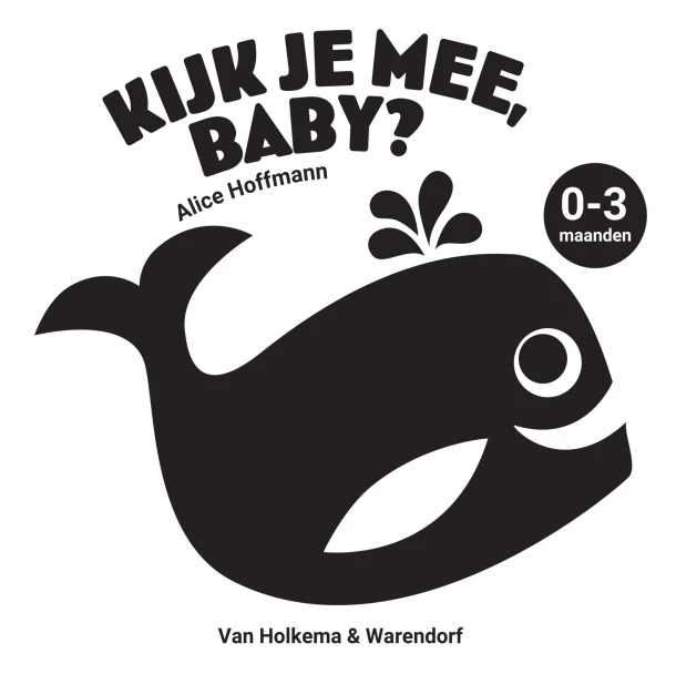 Kijk je mee, baby? 0-3 maanden – Alice Hoffmann – boek cover