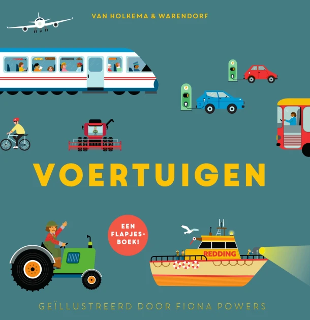 Voertuigen – Fiona Powers – boek cover
