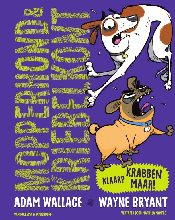 Klaar? Krabben maar! – Adam Wallace – boek cover