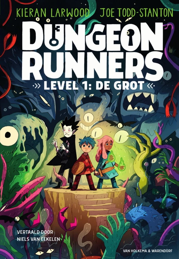 De grot – Kieran Larwood – boek cover
