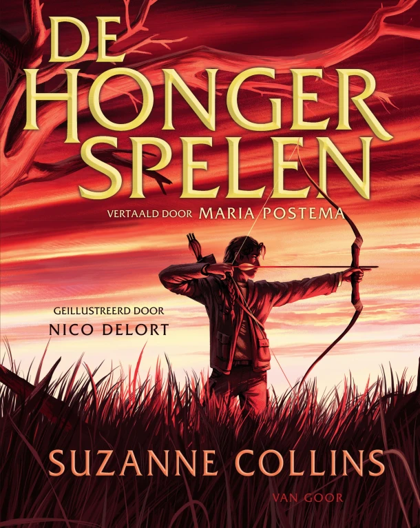 De Hongerspelen – Suzanne Collins – boek cover