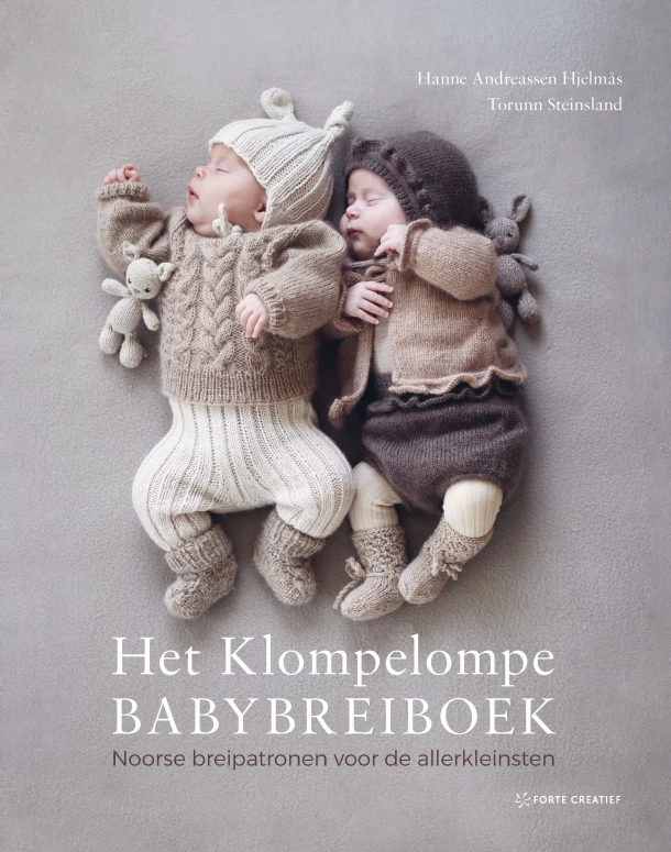 Het Klompelompe babybreiboek – Torunn Steinsland – boek cover