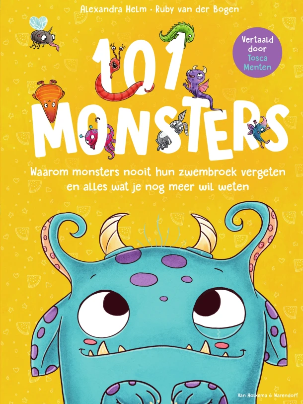 101 monsters – Ruby van der Bogen – boek cover