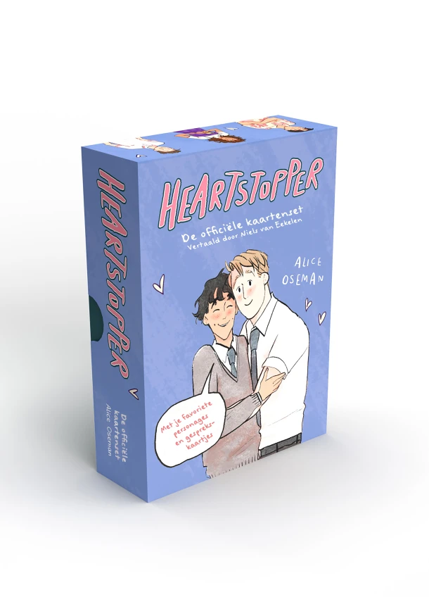 Heartstopper - De officiële kaartenset – Alice Oseman – boek cover