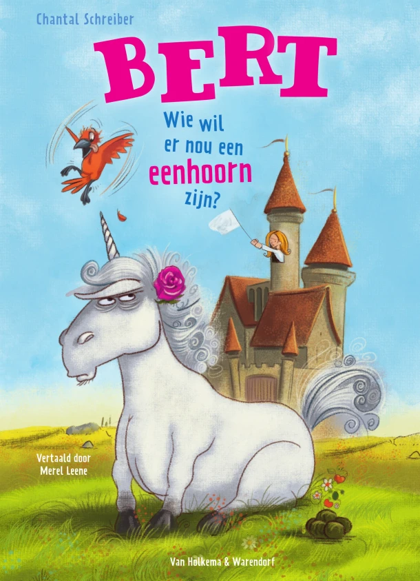 Wie wil er nou een eenhoorn zijn? – Chantal Schreiber – boek cover