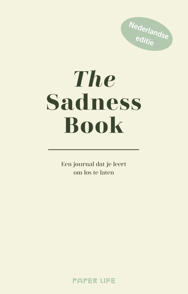The Sadness Book – Elias Baar – boek cover