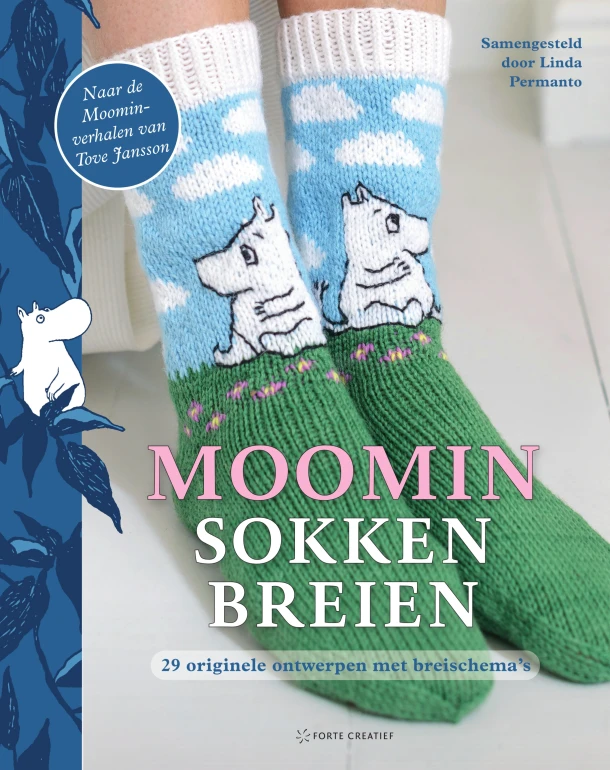 Moomin sokken breien – Linda Permanto – boek cover