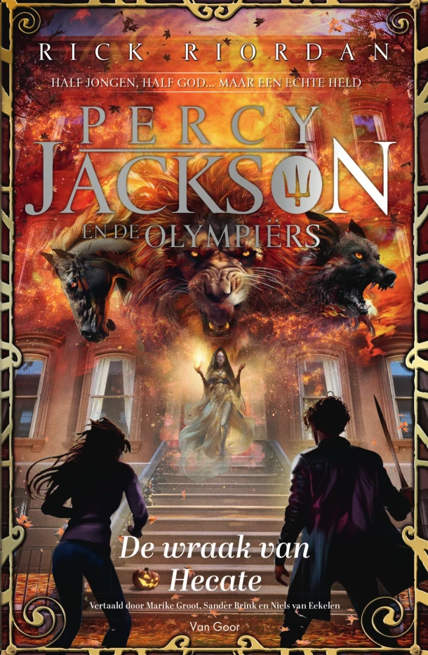 Percy Jackson en de wraak van Hecate – Rick Riordan – boek cover