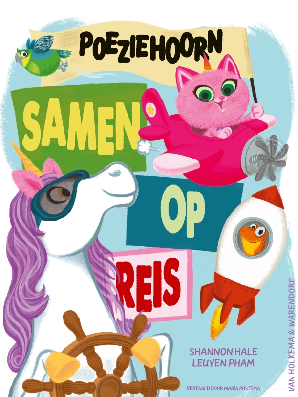 Poeziehoorn - Samen op reis – Shannon Hale – boek cover