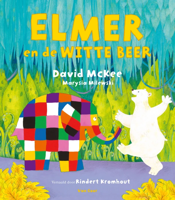 Elmer en de witte beer – David McKee – boek cover