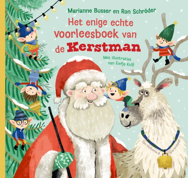 Het enige echte voorleesboek van de Kerstman – Marianne Busser – boek cover