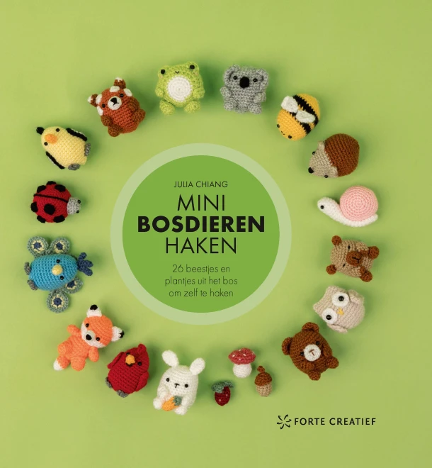 Minibosdieren haken – Julia Chiang – boek cover
