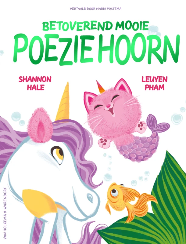 Betoverend mooie Poeziehoorn – Shannon Hale – boek cover