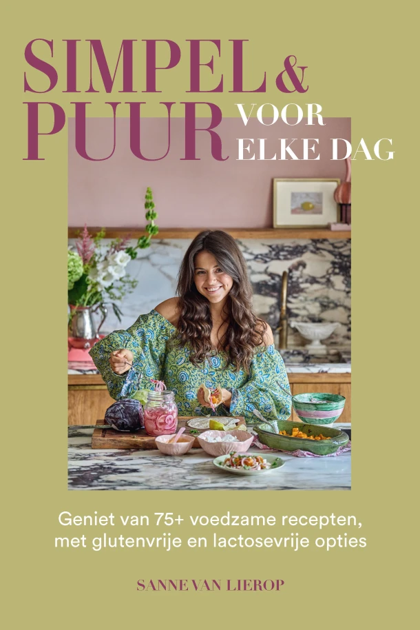 Simpel & Puur voor elke dag – Sanne van Lierop – boek cover