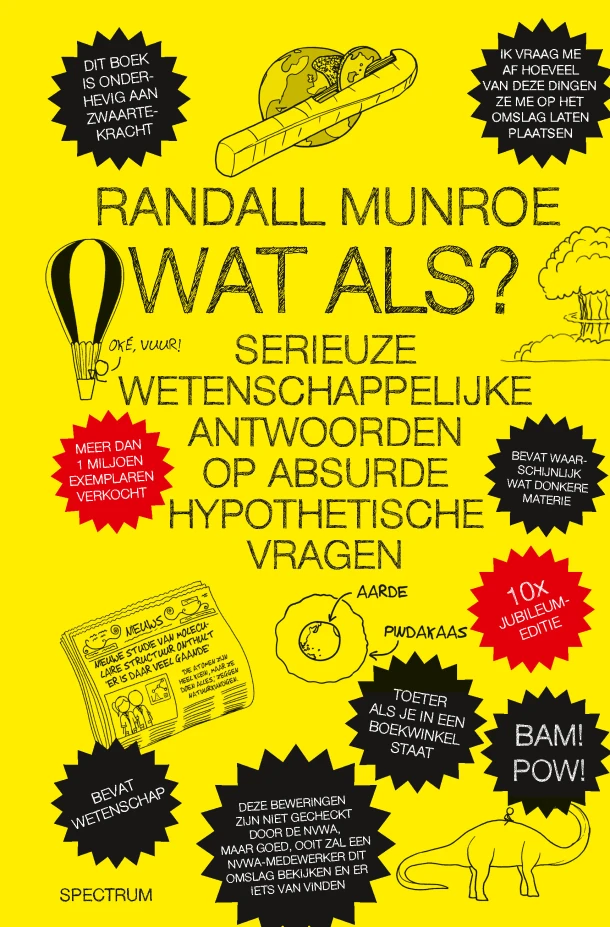 Wat als? Jubileumeditie – Randall Munroe – boek cover