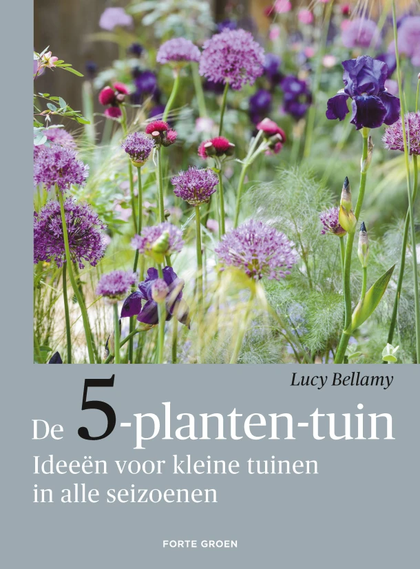 De 5-planten-tuin – Lucy Bellamy – boek cover