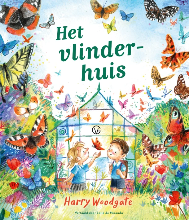 Het vlinderhuis – Harry Woodgate – boek cover