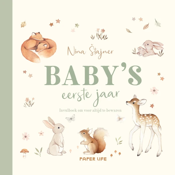 Baby's eerste jaar – Nina Stajner – boek cover
