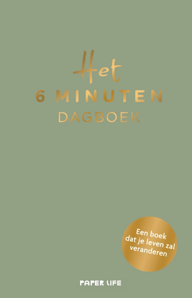 Het 6 minuten dagboek – Dominik Spenst – boek cover
