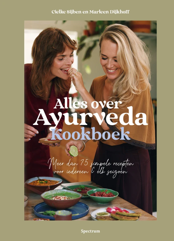 Alles over Ayurveda kookboek – Marleen Dijkhoff – boek cover
