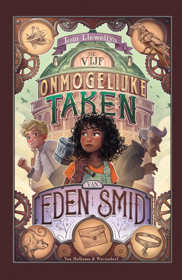 De vijf onmogelijke taken van Eden Smid – Tom Llewellyn – boek cover