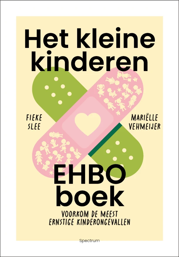 Het kleine kinderen-EHBO boek – Fieke Slee – boek cover