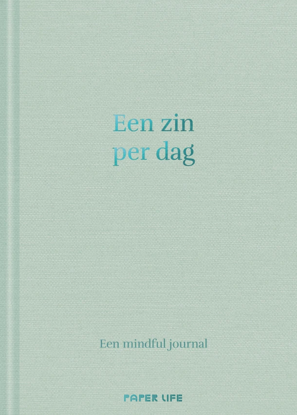 Een zin per dag – Paper Life – boek cover