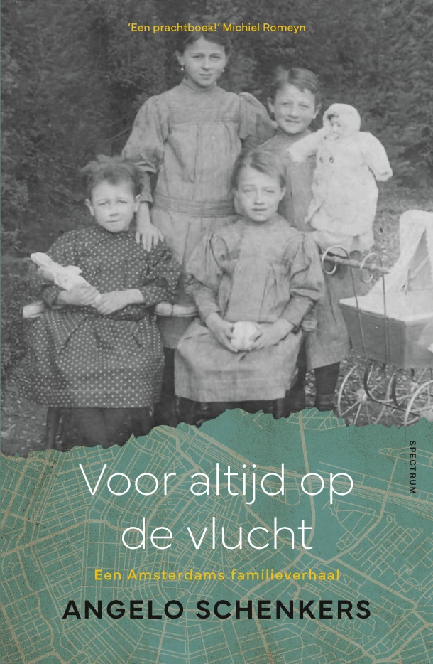 Voor altijd op de vlucht – Angelo Schenkers – boek cover