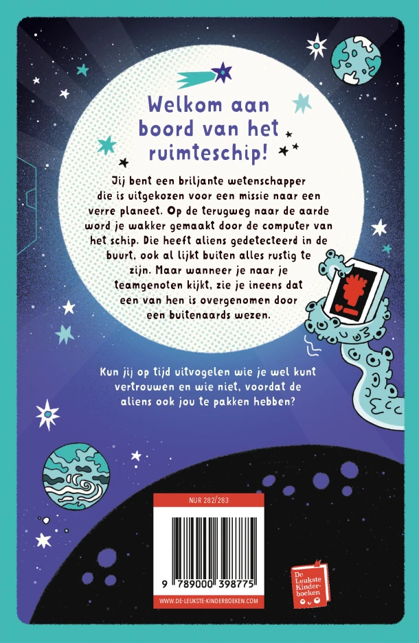Verraders in de ruimte – Tim Collins – boek cover