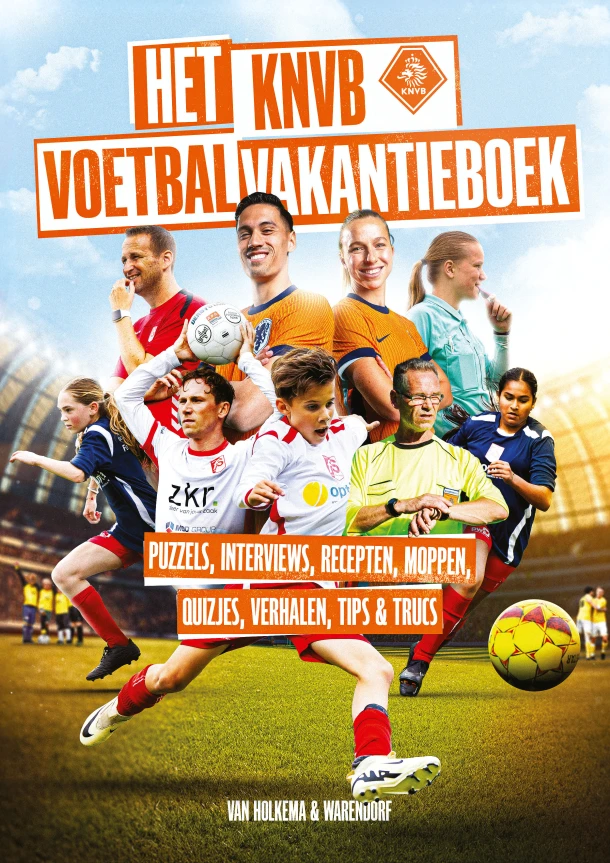 Het KNVB voetbal vakantieboek – Diverse – boek cover
