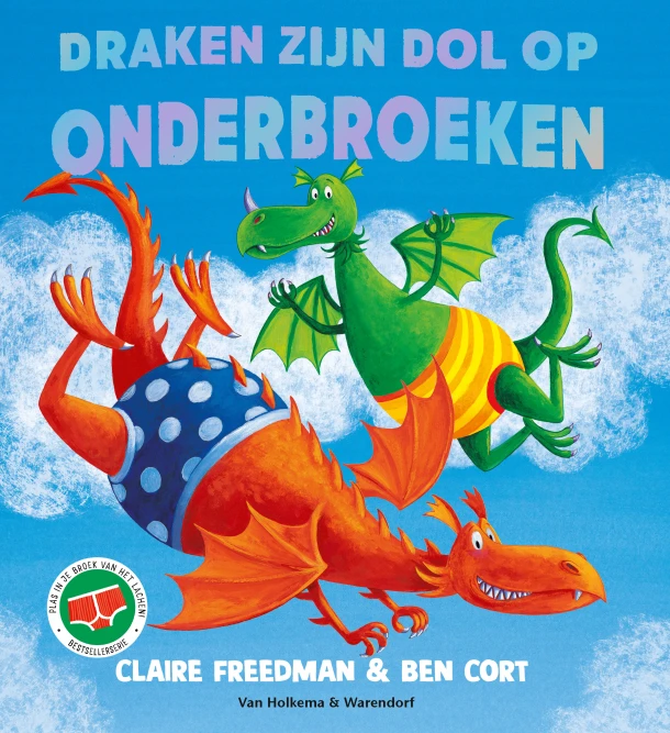 Draken zijn dol op onderbroeken – Claire Freedman – boek cover