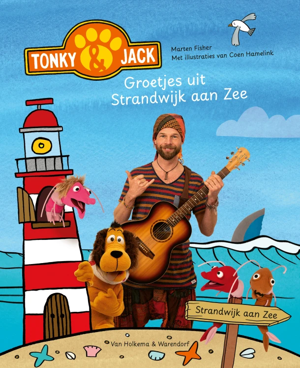 Groetjes uit Strandwijk aan Zee – Marten Fisher – boek cover