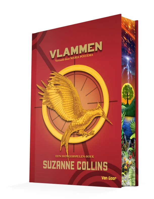 Vlammen – Suzanne Collins – boek cover