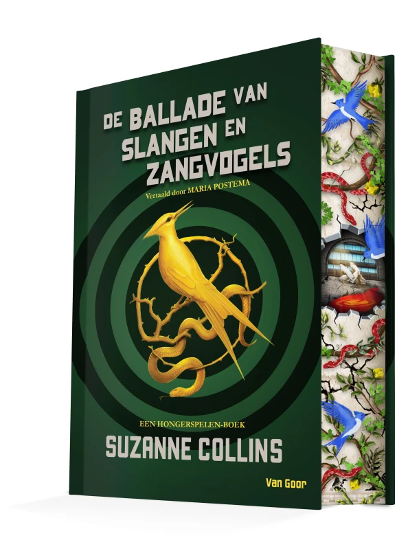De ballade van slangen en zangvogels – Suzanne Collins – boek cover