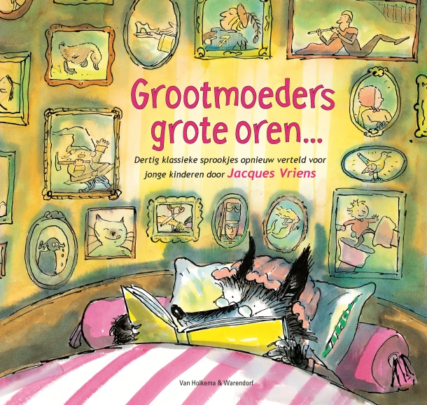 Grootmoeders grote oren – Jacques Vriens – boek cover