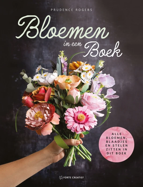 Bloemen in een boek – Prudence Rogers – boek cover