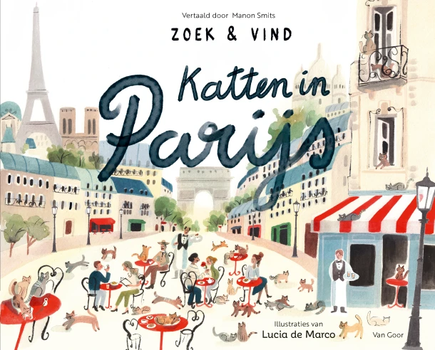 Katten in Parijs – Lucia de Marco – boek cover