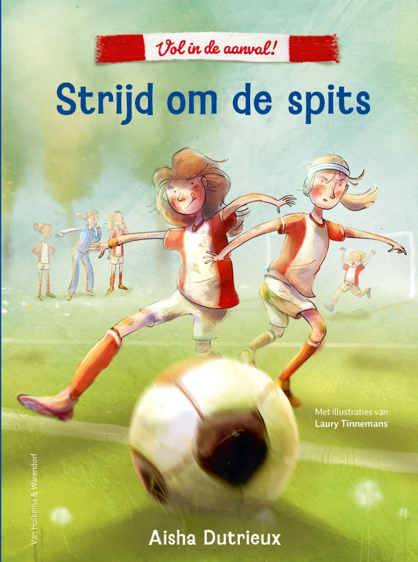Strijd om de spits – Aisha Dutrieux – boek cover