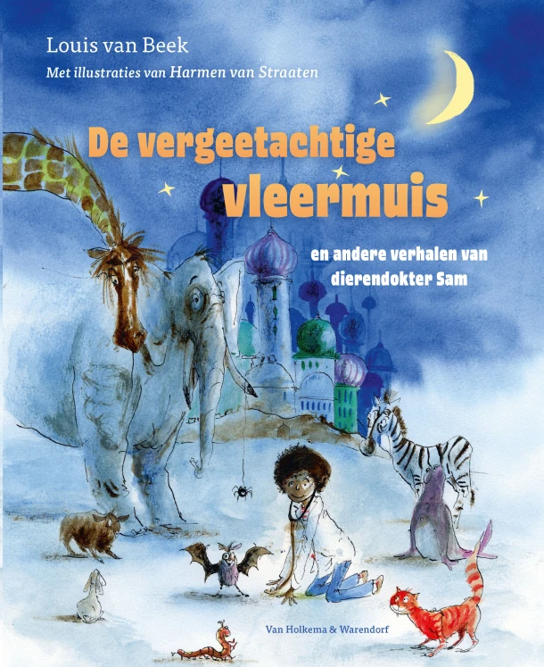 De vergeetachtige vleermuis – Louis van Beek – boek cover