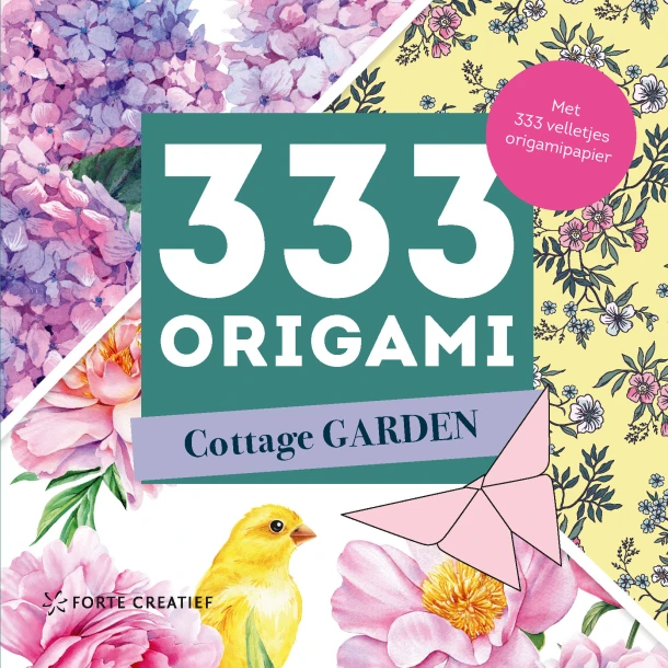 Cottage Garden – 333 Origami – boek cover