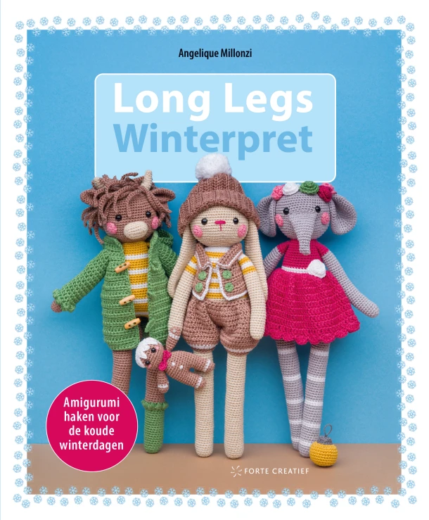 Long legs winterpret – Angelique Millonzi – boek cover