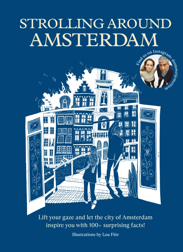 Strolling around Amsterdam – Josephine Jongbloed – boek cover