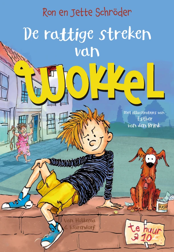 De rattige streken van Wokkel – Ron Schröder – boek cover